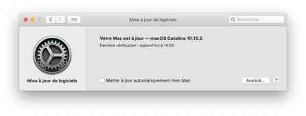 mac desactiver maj auto Désactiver la mise à jour automatique sur votre Mac, iPhone, Apple Watch, Apple TV et HomePod