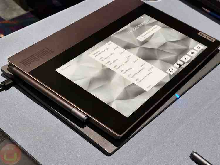 Lenovo ThinkBook Plus s dodatnim zaslonom e-tinte