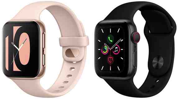 OPPO Watch vs Apple Watch