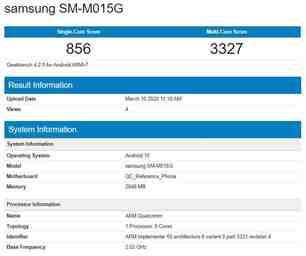 Ekskluzivno: Samsung Galaxy M01 u razvoju sa 32 GB pohrane