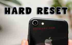 hard reset iphone 8