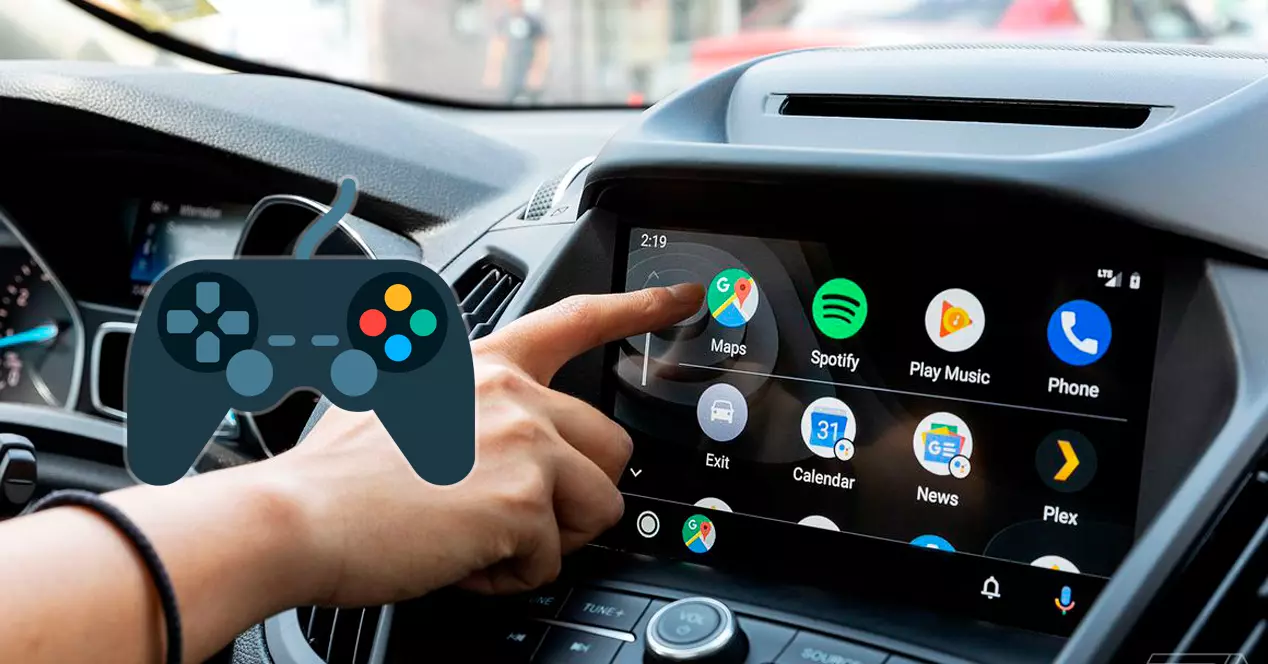 Can games be played on Android Auto